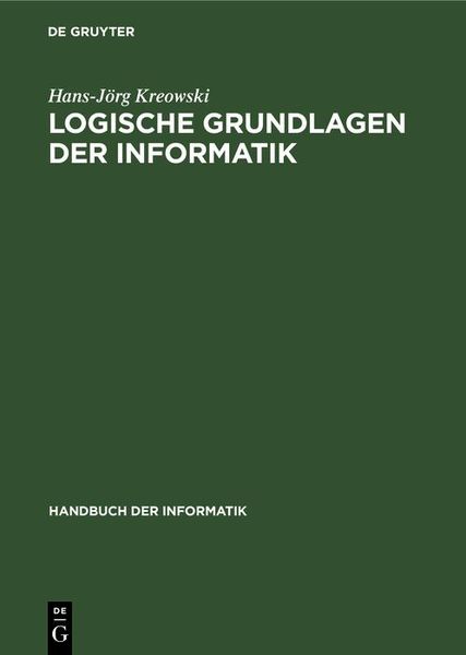 Produktbild: Logische Grundlagen der Informatik