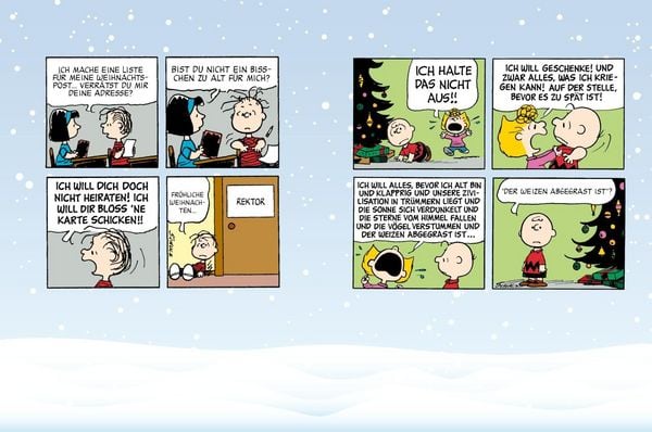 Produktbild: Peanuts Geschenkbuch: Mit Snoopy und den Peanuts durch den Advent