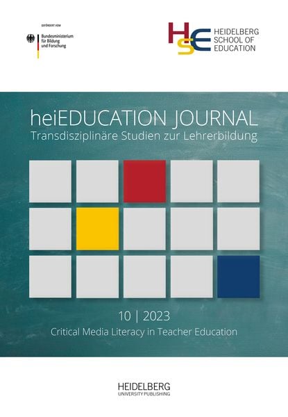 Produktbild: HeiEDUCATION JOURNAL / Critical Media Literacy in Teacher Education