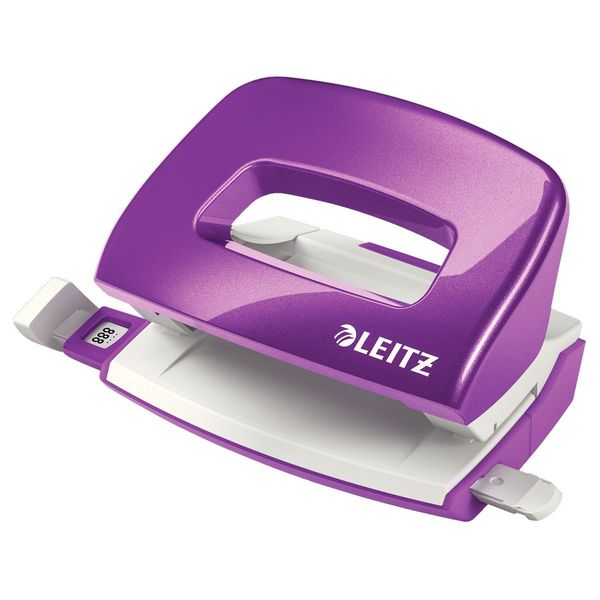 LEITZ Locher Mini NeXXt WOW bis 10 Blatt violett