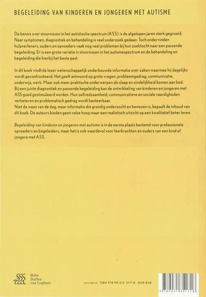 Produktbild: Begeleiding van kinderen en jongeren met autisme