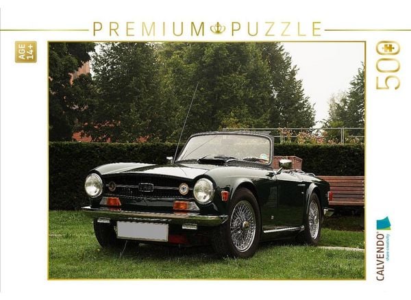 "CALVENDO Puzzle ""Oben ohne"" Oldtimer | 500 Teile Lege-Größe 48 × 36 cm Foto-Puzzle für Erwachsene"