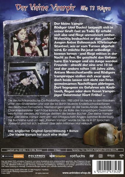Produktbild: Der kleine Vampir - Staffel 1 [2 DVDs]