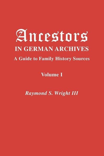 Produktbild: Ancestors in German Archives. Volume I