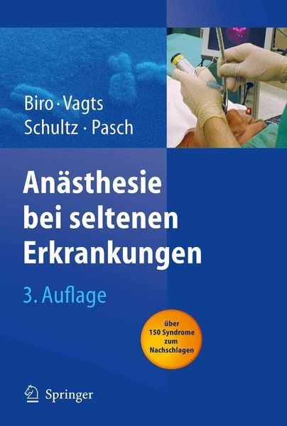Produktbild: An&auml;sthesie bei seltenen Erkrankungen