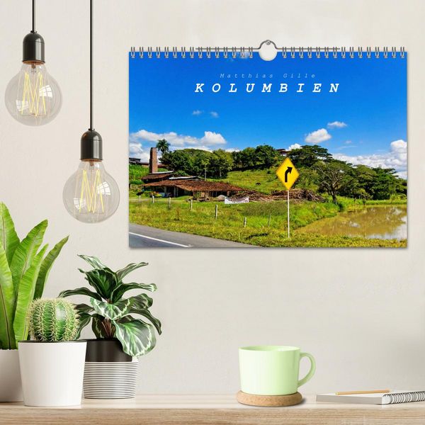 Produktbild: Kolumbien (Wandkalender 2026 DIN A4 quer), CALVENDO Monatskalender