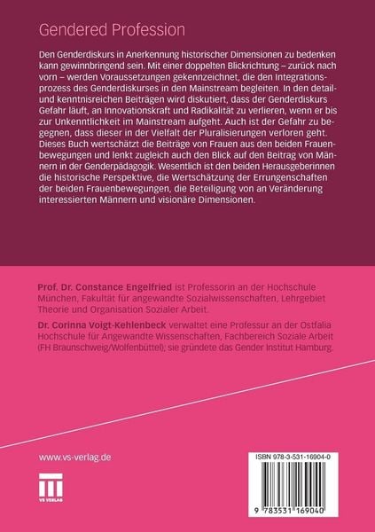 Produktbild: Gendered Profession