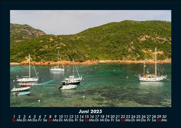 Produktbild: Boote 2025 Fotokalender DIN A5