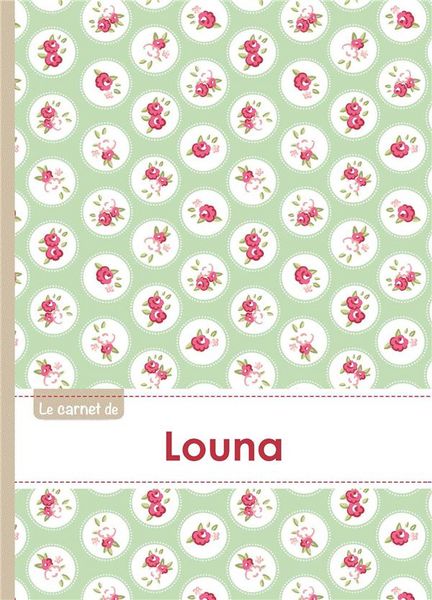 Produktbild: Le carnet de louna lignes, 96p,