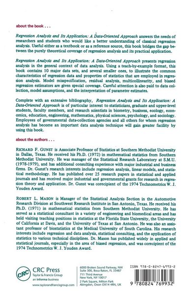 Produktbild: Regression Analysis and its Application