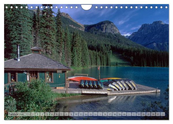 Produktbild: KANADA Christian Heeb (Wandkalender 2026 DIN A4 quer), CALVENDO Monatskalender