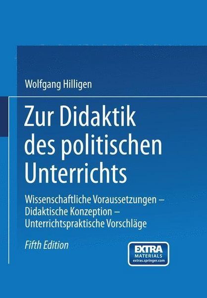 Produktbild: Zur Didaktik des politischen Unterrichts