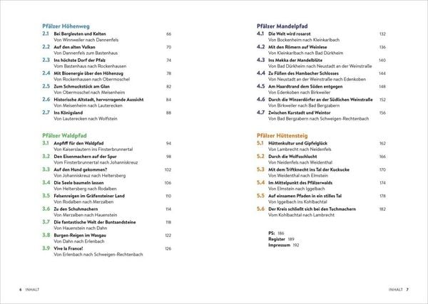 Produktbild: Fernwanderwege Pfalz