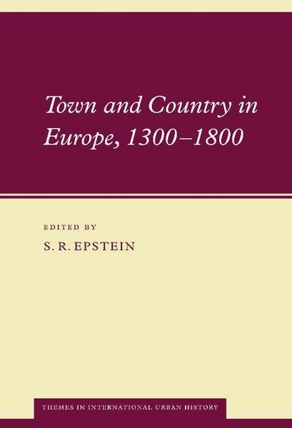 Produktbild: Town and Country in Europe, 1300 1800