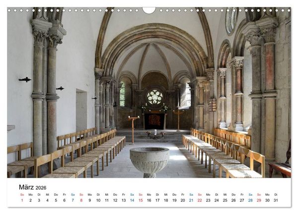 Produktbild: KLOSTER PFORTA (Wandkalender 2026 DIN A3 quer), CALVENDO Monatskalender