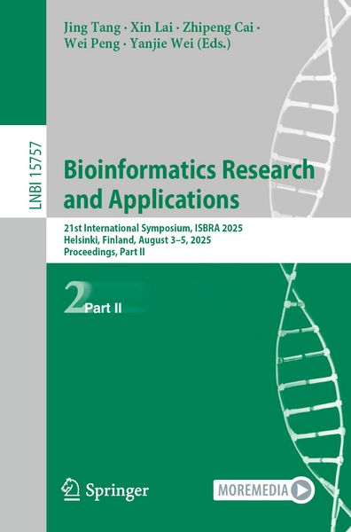 Produktbild: Bioinformatics Research and Applications