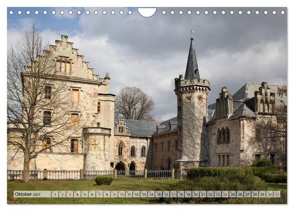 Produktbild: Geheimnisse ostdeutscher Kultur - Schl&ouml;sser und Burgen (Wandkalender 2027 DIN A4 quer), CALVENDO Monatskalender