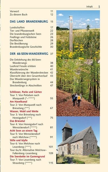 Produktbild: TRESCHER Reisef&uuml;hrer 66-Seen-Wanderung