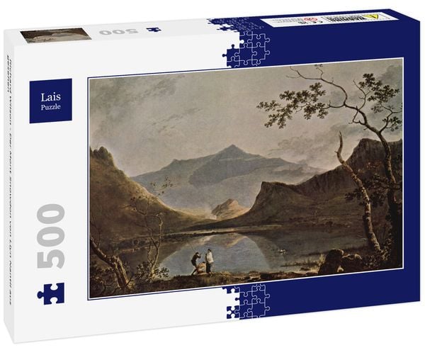 Lais Puzzle Richard Wilson - Der Mont Snowdon von Llyn Nantll aus gesehen 500 Teile