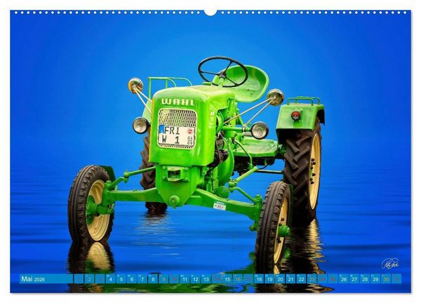 Produktbild: Traktor - Oldtimer (hochwertiger Premium Wandkalender 2026 DIN A2 quer), Kunstdruck in Hochglanz