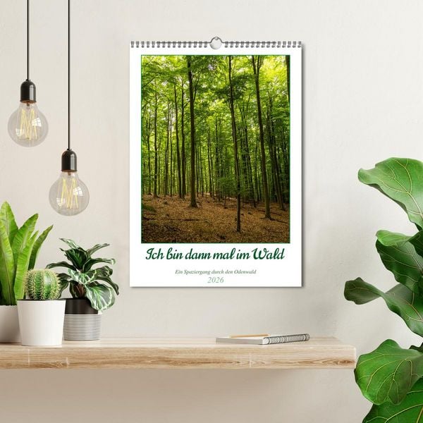 Produktbild: Ich bin dann mal im Wald (Wandkalender 2026 DIN A3 hoch), CALVENDO Monatskalender