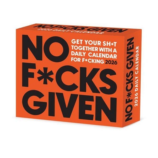 Produktbild: No F*cks Given 2026 Box Calendar