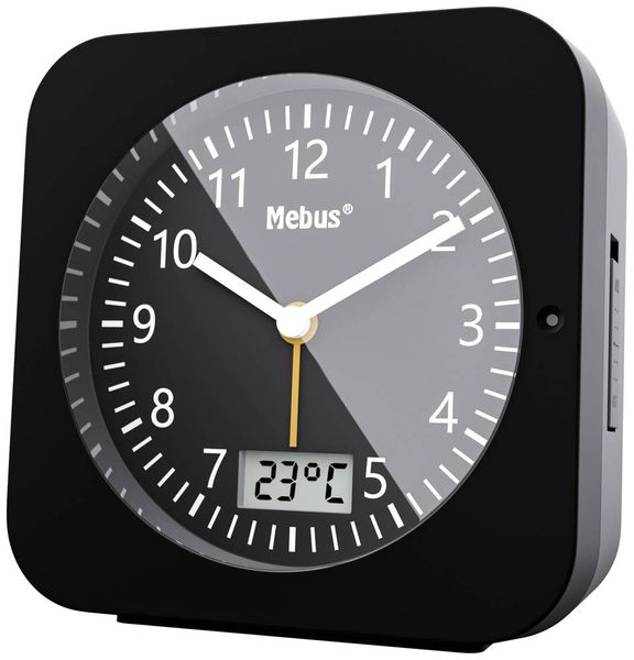 Produktbild: Mebus 25609 Funk Wecker Schwarz