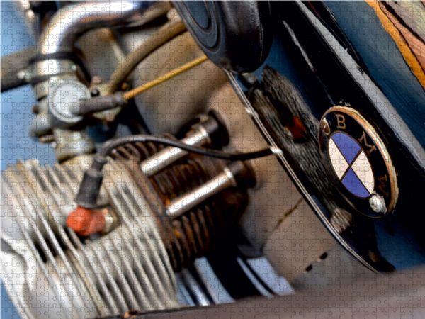 Produktbild: CALVENDO Puzzle BMW R 51/3 Gespann 1000 Teile Lege-Gr&ouml;&szlig;e 64 x 48 cm Foto-Puzzle Bild von Ingo Laue