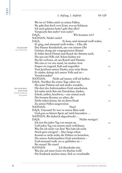 Produktbild: Nathan der Weise von Gotthold Ephraim Lessing (Textausgabe)