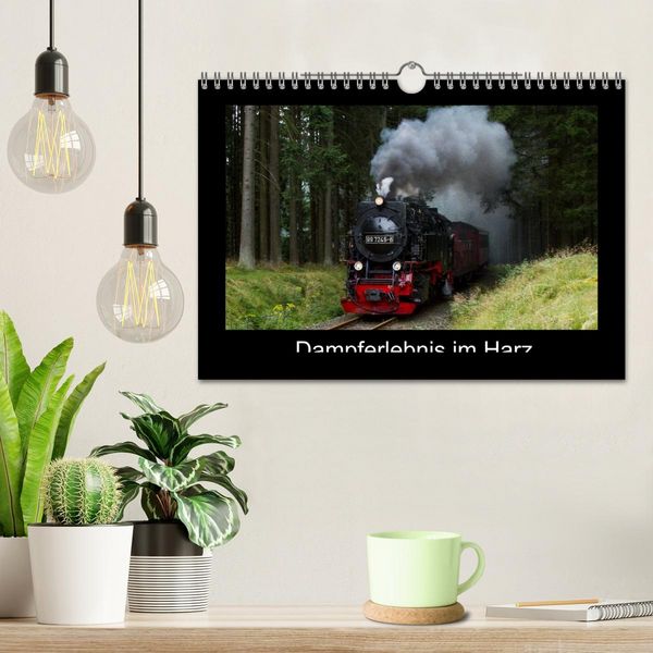 Produktbild: Dampferlebnis im Harz (Wandkalender 2026 DIN A4 quer), CALVENDO Monatskalender