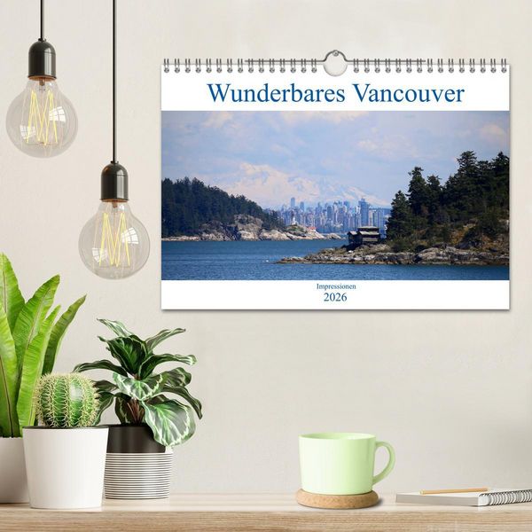 Produktbild: Wunderbares Vancouver - 2026 (Wandkalender 2026 DIN A4 quer), CALVENDO Monatskalender