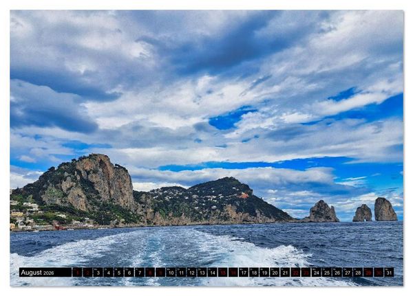 Produktbild: Faszinierendes Capri (Tischkalender 2026 DIN A5 quer), CALVENDO Monatskalender
