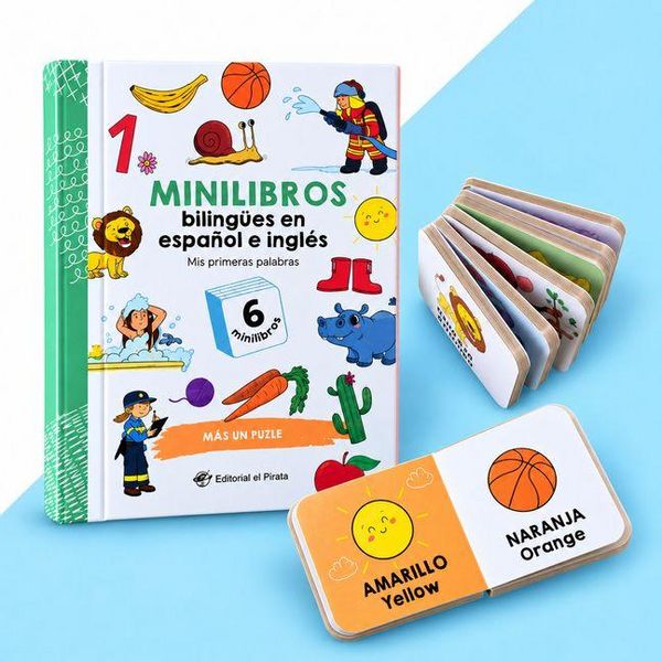 Produktbild: Minilibros Biling&uuml;es En Espa&ntilde;ol E Ingl&eacute;s - MIS Primeras Palabras / Spanish and English Bilingual Minibooks - My First Words (Spanish Edition)