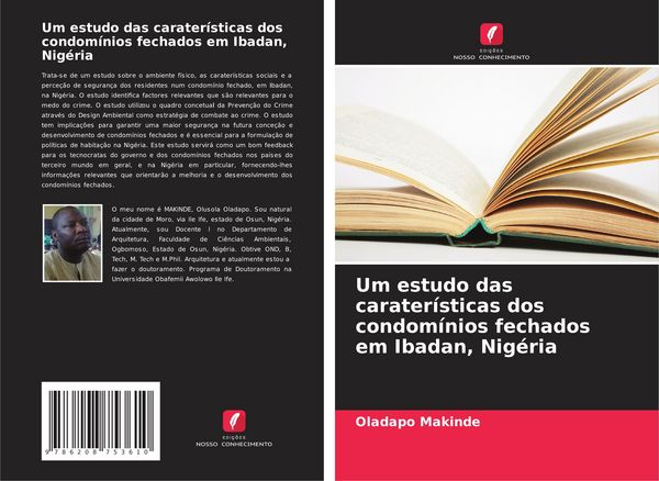 Produktbild: Um estudo das carater&iacute;sticas dos condom&iacute;nios fechados em Ibadan, Nig&eacute;ria