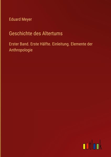 Produktbild: Geschichte des Altertums