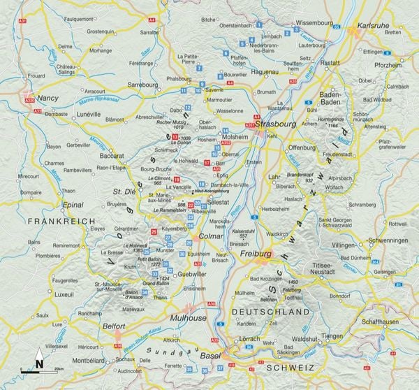 Produktbild: Wandergenuss Elsass und Vogesen
