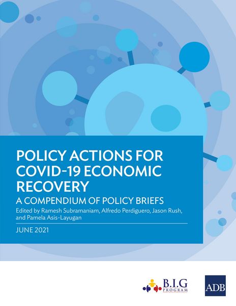 Produktbild: Policy Actions for COVID-19 Economic Recovery