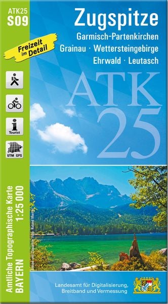 Zugspitze 1:25 000, Sonstige von , Landesamt für Digitalisierung, Breitband und Vermessung, Bayern, 978-3-89933-919-2