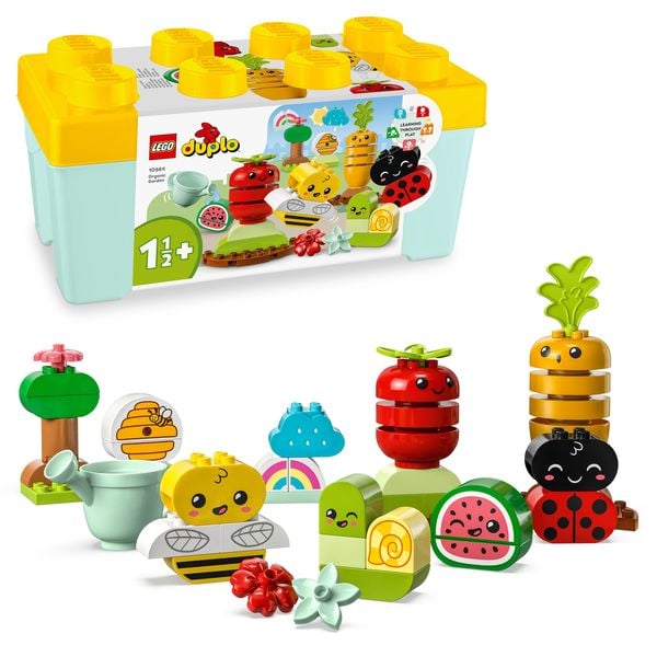 LEGO DUPLO My First 10984 Biogarten Spielzeug für Babys ab 1,5 Jahre
