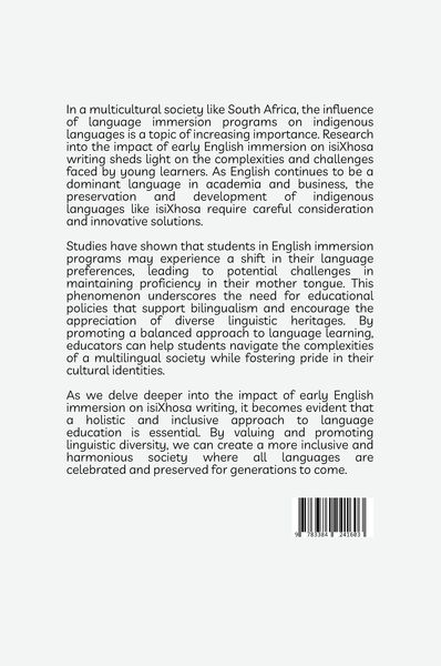Produktbild: Lost in Transition: The Impact of Early English Immersion on isiXhosa Writing