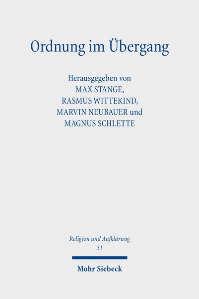 Produktbild: Ordnung im &Uuml;bergang