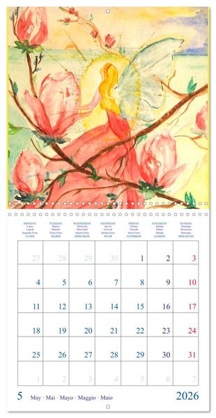 Produktbild: Colorful Fairies (Wall Calendar 2026 12 &times; 12 Inch) CALVENDO 12 Month Wall Calendar