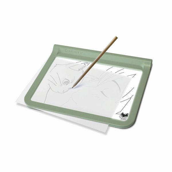 Leuchtende Designtafel Grün
