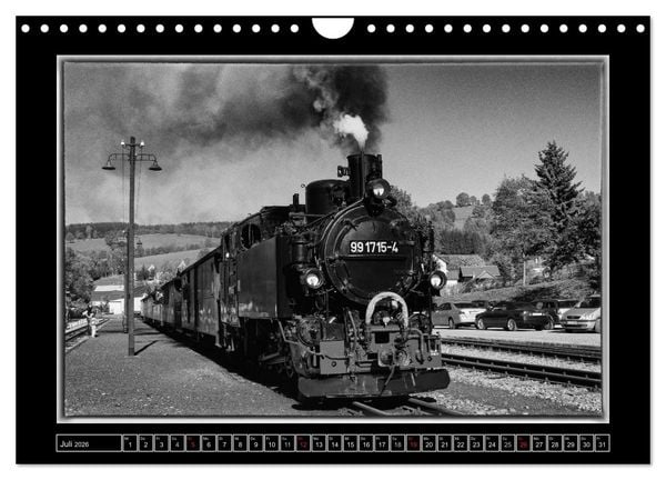 Produktbild: Die Pre&szlig;nitztalbahn (Wandkalender 2026 DIN A4 quer), CALVENDO Monatskalender