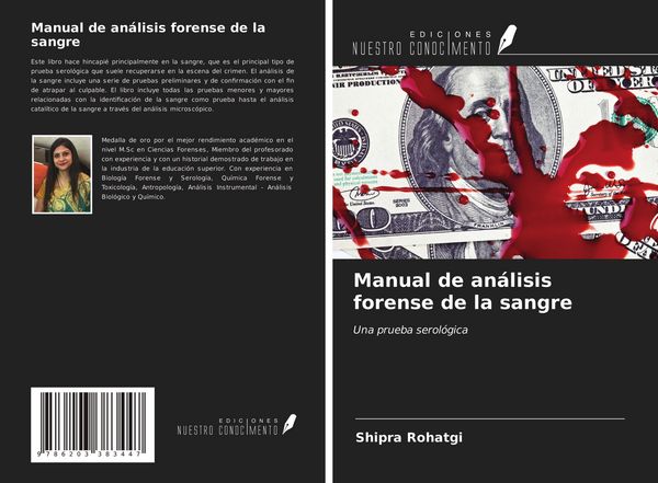 Produktbild: Manual de an&aacute;lisis forense de la sangre