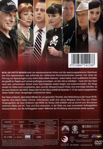 Produktbild: NCIS - Naval Criminal Investigate Service/Season 3.1 [3 DVDs]