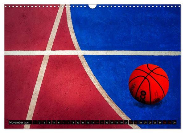 Produktbild: Basketball Action (Wandkalender 2026 DIN A3 quer), CALVENDO Monatskalender