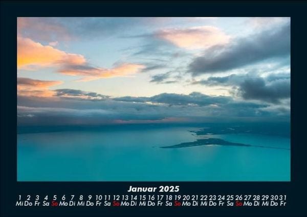 Produktbild: Die Seen der Erde 2025 Fotokalender DIN A5