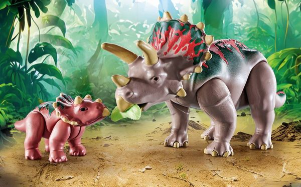Produktbild: 71821 Triceratops mit Jungtier