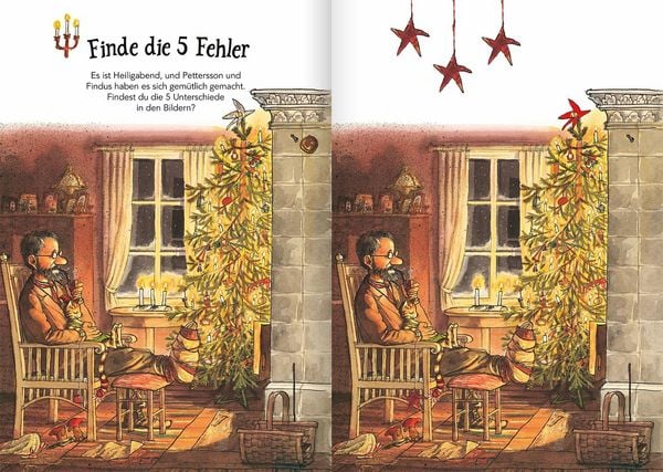 Produktbild: Pettersson und Findus. Lustige Weihnachtsr&auml;tsel